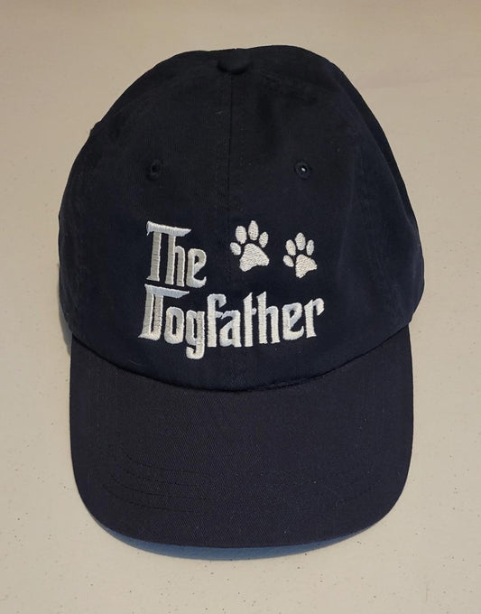 Embroidered "The Dogfather" Classic Baseball Cap